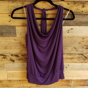 STORM - Halter top purple Lg
